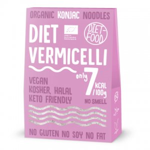 Органическая вермишель Shirataki Konjac Pasta Diet food, 385 г